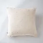 Taie d'oreiller gaze de coton 60 x 60 cm gaïa chic pampa Naturel