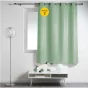 Lot de 2 rideaux petite hauteur 140 x 180 cm Polyester Essentiel Sauge
