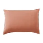 Taie d'Oreiller 50 x 70 cm en Lyocell Uni Lysandre Terracotta
