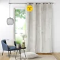 Lot de 2 Rideau à oeillets 140 x 260 cm velours côtelé Casual Naturel