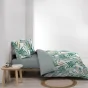 Parure 3 p. 240 x 220 cm microfibre imprimee Louna