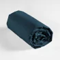 Ensemble de Lit States : Housse de Couette 140x200 cm avec Drap-Housse Bleu 90x190 cm - Esprit USA