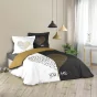 Parure de lit 240 x 220 cm coton imprimé Miu