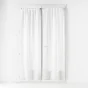 Paire droite passe tringle 2 x 70 x 200 cm voile tisse carlin Naturel
