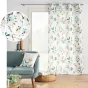 Lot de 2 Rideaux à Œillets Dilaris - 140 x 260 cm - Polyester Imprimé Feuillage