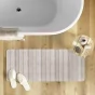 Tapis de bain 50 x 120 cm ultra-absorbant calista des. place Sans