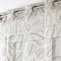 Panneau a oeillets 140 x 280 cm voile sable imprime alma Naturel
