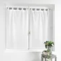 Paire droite passants 2 x 60 x 120 cm maille naomie Sans
