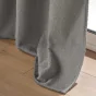 Rideau tamisant à œillets bouclette unie Wooly Gris 140 x 240 cm