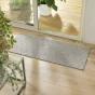 Tapis anti dérapant  rectangle 50 x 120 cm bouclette Losi Gris
