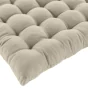 Assise matelassee 38 x 38 cm coton/polyester recycle grs twily Lin