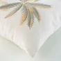 Coussin déhoussable 45 x 45 cm – Polycoton imprimé métallisé Willo
