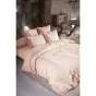 Drap Housse Double Gaze de Coton Rose – 140 x 190 cm – Bonnet 30 cm