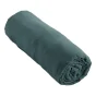 Pack gaze de coton parure de couette 220X240 cm + drap housse 140X190 + 2 taies 50X70  Bleu