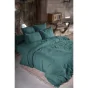 Taie d'oreiller en double gaze de coton – 60 x 60 cm – Gaïa Bleu canard