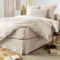 Taie d'oreiller en double gaze de coton – 60 x 60 cm – Gaïa Pampa