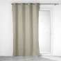 Rideau isolant phonique thermique occultant 140 x 260 cm Darko Noisette