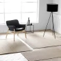 Tapis rectangle 80 x 150 cm tissé plat Ilem