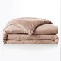 Housse de Couette 240 x 220 cm - Satin d’Eucalyptus Uni Lysandre Blush