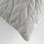 Housse de Coussin 40 x 40 cm – Velours Uni Daisy Gris 