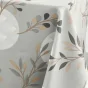 Nappe rectangle 150 x 240 cm polyester imprime manola Gris