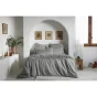 Housse de Couette 240 x 220 cm - Satin d’Eucalyptus Lysandre Granit