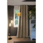 Lot de 2 Rideaux occultant baie vitrée 180 x 260 cm Obscure Beige