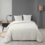 Housse de couette 220 x 240 cm + 2 taies 100% microfibre Izac