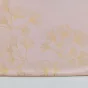 Voilage a oeillets 140 x 240 cm + haut velours Mila rose Dragee
