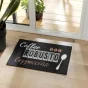 Tapis rectangle 40 x 60 cm imprime cappuccino Sans