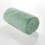 Drap housse 2 personnes 140 x 190 cm double gaze coton 57 fils Angelia Sauge