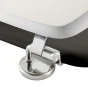 Abattant wc charnieres metal 18 pouces mdf imprime cocoty Sans