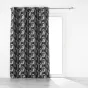 Rideau a oeillets 140 x 260 cm jacquard Medicis Noir