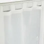Paire droite passants 2 x 60 x 120 cm voile sable brode galactee Blanc