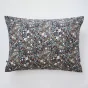 Taie d'oreiller 50 x 70 cm gaze de coton imprimée capucine minuit Bleu foncé
