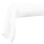 Taie de traversin 85 x 185 cm uni 57 fils lina  + point bourdon Blanche