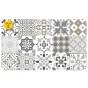 Lot de 2 Tapis en mousse PVC 45 x 75 cm Salou Naturel