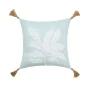Coussin dehous. compr. pompons 40 x 40 cm coton/polyester imprime hera des place Sans