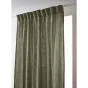 Rideau Galon Fronceur 140 x 240 cm - Double Gaze de Coton - Uni Gaïa Romarin