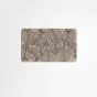 Tapis rectangle 45 x 75 cm tisse imprime jade Sans