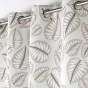 Rideau a oeillets 140 x 260 cm polyester imprimé Alma Naturel