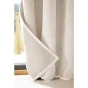 Rideau Occultant Galon Fronceur 140 x 260 cm Blackout & Polaire Bjorn Pampa