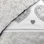 Housse de couette 260 x 240 cm coton 57 fils + 2 taies Lova