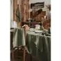 Nappe rectangle 170 x 250 cm lin EN  lavé Soline thym Kaki