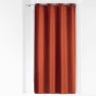 Lot de 2 rideaux grande hauteur à œillets 140 x 280 cm polyester Essentiel Terracotta