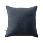 Coussin Déhoussable 45 x 45 cm 100% coton Sixtine Bleu Marine