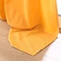 Lot de 2 Rideaux a oeillets 135 x 260 cm coton recyclé Twily Jaune