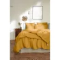 Drap housse 180 x 200 cm – Lin lavé Soline Miel - Bonnet 30 cm