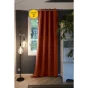 Lot de 2 Rideaux occultant baie vitrée 180 x 260 cm Obscure Terracotta