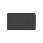 Tapis rectangle 45 x 75 cm anti-poussiere grattoir odin Gris